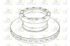 Brzdový kotouč ROADHOUSE NSX1043.20