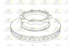 Brzdový kotouč ROADHOUSE NSX1047.20