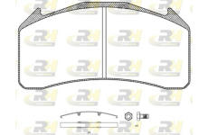 Sada brzdových destiček, kotoučová brzda ROADHOUSE JSX 21071.00