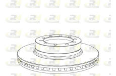 Brzdový kotouč ROADHOUSE NSX1071.20