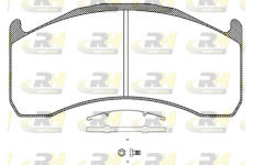 Sada brzdových destiček, kotoučová brzda ROADHOUSE JSX 21072.00