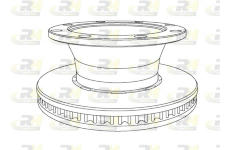 Brzdový kotouč ROADHOUSE NSX1124.20