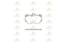 Sada brzdových destiček, kotoučová brzda ROADHOUSE 21140.20