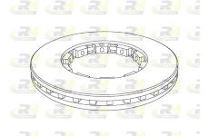Brzdový kotouč ROADHOUSE NSX1143.20