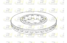 Brzdový kotouč ROADHOUSE NSX1153.20