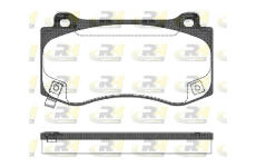 Sada brzdových destiček, kotoučová brzda ROADHOUSE 21185.04