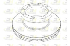 Brzdový kotouč ROADHOUSE NSX1185.20