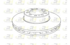 Brzdový kotouč ROADHOUSE NSX1193.20