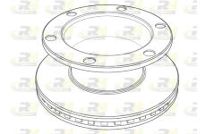 Brzdový kotouč ROADHOUSE NSX1194.20