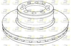 Brzdový kotouč ROADHOUSE NSX1235.20