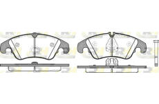 Sada brzdových destiček, kotoučová brzda ROADHOUSE 21304.10