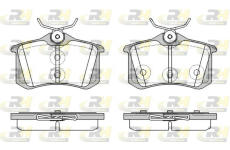 Sada brzdových destiček, kotoučová brzda ROADHOUSE 21391.57