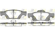 Sada brzdových platničiek kotúčovej brzdy ROADHOUSE 21446.02