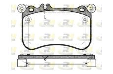 Sada brzdových platničiek kotúčovej brzdy ROADHOUSE 21465.00