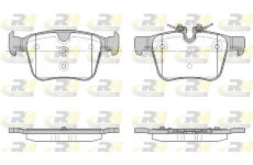 Sada brzdových destiček, kotoučová brzda ROADHOUSE 21516.45