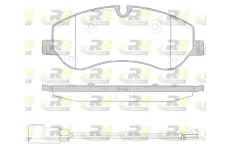 Sada brzdových platničiek kotúčovej brzdy ROADHOUSE 21520.02