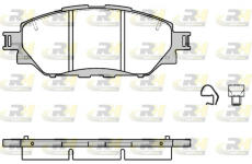 Sada brzdových destiček, kotoučová brzda ROADHOUSE 21671.04