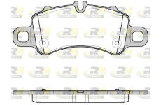 Sada brzdových destiček, kotoučová brzda ROADHOUSE 21713.00