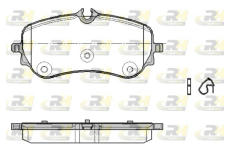Sada brzdových destiček, kotoučová brzda ROADHOUSE 21848.00