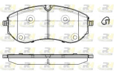 Sada brzdových destiček, kotoučová brzda ROADHOUSE 21857.00