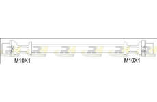 Brzdová hadice ROADHOUSE 1900.53