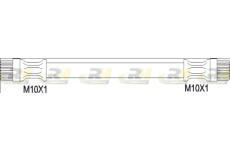 Brzdová hadice ROADHOUSE 1900.71