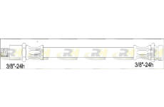 Brzdová hadice ROADHOUSE 1903.30