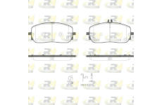 Sada brzdových destiček, kotoučová brzda ROADHOUSE 21826.05