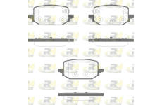 Sada brzdových destiček, kotoučová brzda ROADHOUSE 21987.02