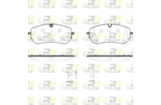 Sada brzdových destiček, kotoučová brzda ROADHOUSE 21989.00