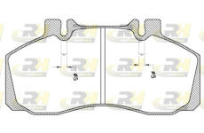 Sada brzdových destiček, kotoučová brzda ROADHOUSE JSX 2245.20