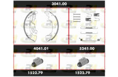 Souprava brzd, bubnova brzda ROADHOUSE 3041.00