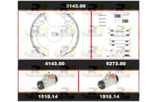 Souprava brzd, bubnova brzda ROADHOUSE 3143.00