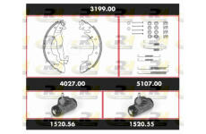 Souprava brzd, bubnova brzda ROADHOUSE 3199.00