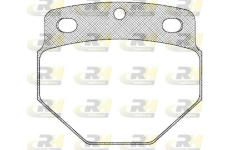 Sada brzdových destiček, kotoučová brzda ROADHOUSE JSX 2327.00