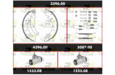 Souprava brzd, bubnova brzda ROADHOUSE 3396.00