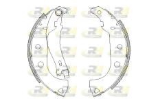 Brzdové pakny ROADHOUSE 4176.01