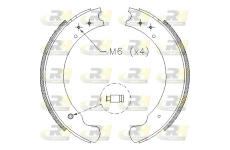 Brzdové pakny ROADHOUSE 4284.00