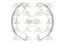 Brzdové pakny ROADHOUSE 4333.01