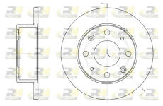 Brzdový kotouč ROADHOUSE 6015.00