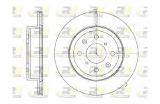 Brzdový kotouč ROADHOUSE 61038.10