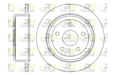 Brzdový kotouč ROADHOUSE 61368.00