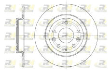 Brzdový kotouč ROADHOUSE 61615.00