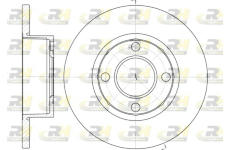 Brzdový kotouč ROADHOUSE 6173.00