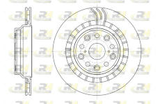 Brzdový kotouč ROADHOUSE 61879.11