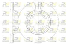 Brzdový kotouč ROADHOUSE 6205.10