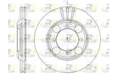 Brzdový kotouč ROADHOUSE 6375.10
