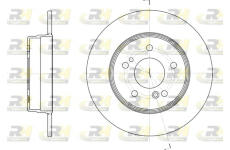 Brzdový kotouč ROADHOUSE 6467.00