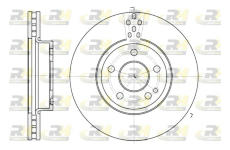 Brzdový kotouč ROADHOUSE 6679.10