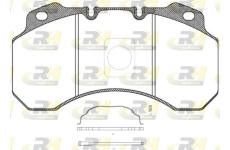 Sada brzdových destiček, kotoučová brzda ROADHOUSE JSX 2680.30